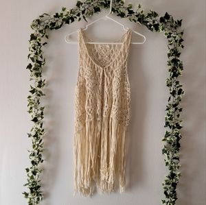 Lovemarks Fringe Top Vest